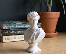Apollo Bust 3D Printed Classical Decor, 12cm or 18cm