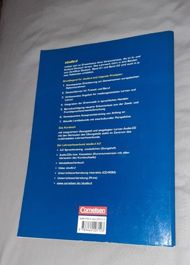 Studio D A2: Deutsch with CD and Answers - Learn German