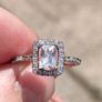 Zircon Silver engagement ring Image 3