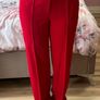 Zara red tailored trousers M Image 3