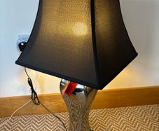 Brand New Potter's Yard Irish Craft Ceramic Table Lamp