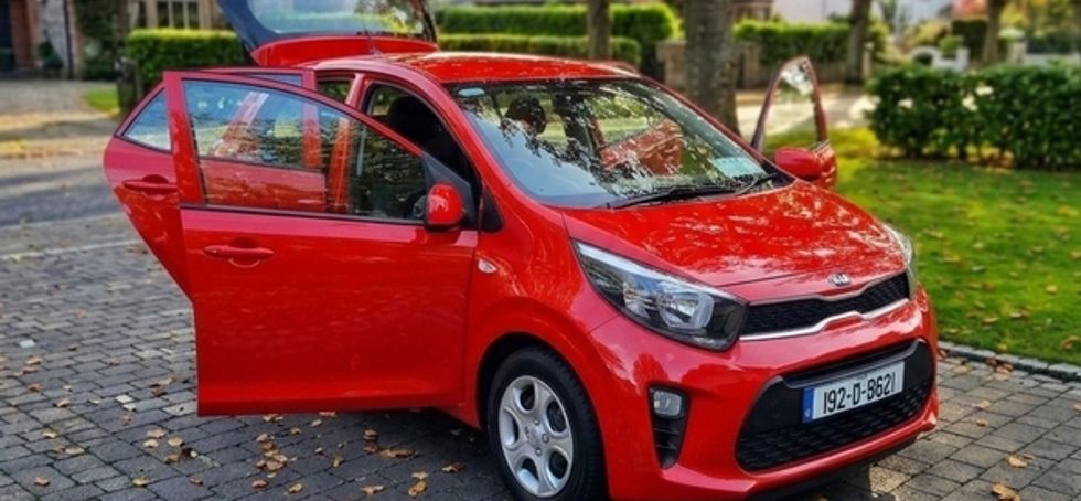 2019 Kia Picanto Red 1 litre NCT until 2028