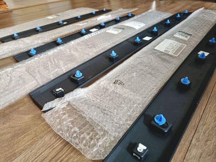 Genuine Renault Kangoo Mk2 Door Moulding / Protection Trim Strip Set (4 Pieces) OEM