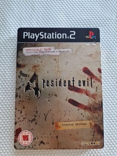 Resident Evil 4 Limited Edition PlayStation2 Ps2 Games Original