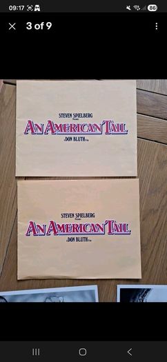 1986 An American Tail Press Kit