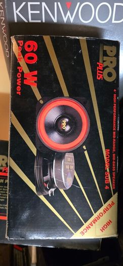 Kenwood and Pro Plus in car Audio