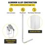 Boat Trailer Guide-ons, 46\", One Pair Aluminum Trailer Guide ons, Rust-Resistant Trailer Guides with Adjustable Width Image 5