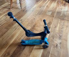 Scooter seat and handle