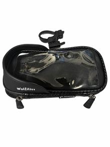 Wolfilist bike phone holder bag with handlebar mount