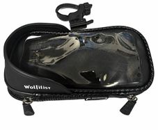 Wolfilist bike phone holder bag with handlebar mount