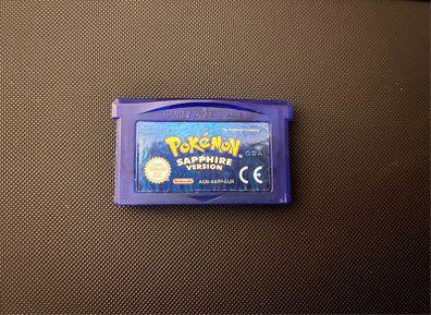 Pokemon Sapphire Version Authentic Game Boy Advance GBA Cartridge