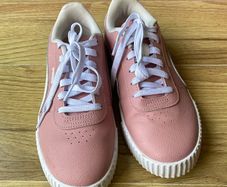 Pink Puma sneakers