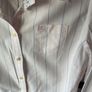 shirt Tommy Hilfiger size small Bnwot pink striped shirt 100% cotton Image 3