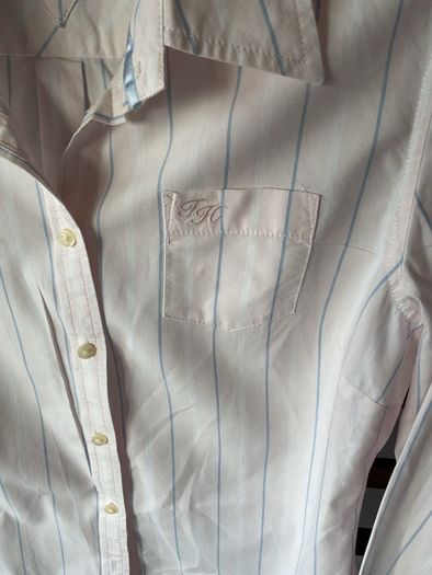 shirt Tommy Hilfiger size small Bnwot pink striped shirt 100% cotton