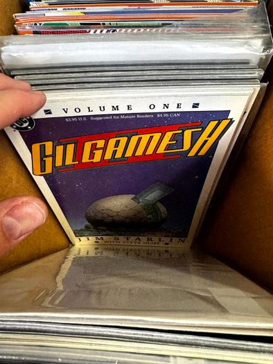 DC Long Comic Box w 250 comics for Sale (2)