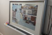 Large Rosina Wachtmeister Mixed Media Artwork - Framed