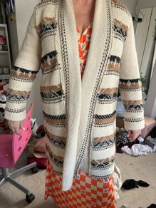 Massimo Durti pure wool duster coat