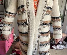 Massimo Durti pure wool duster coat