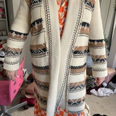 Massimo Durti pure wool duster coat