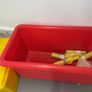 Large red storage bins x 2 Image 2