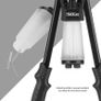 Rivet Gun 35cm Professional rivet gun set for Heavy Work - Excellent Lever Design and Adjustable Handle - Equipped with 5 Replaceable Nosepieces Image 9