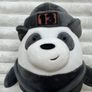 Miniso Cartoon Network We Bare Bears Ninja Panda Bear Plush approx. 9" Used Dirty Please look at the pictures Image 2