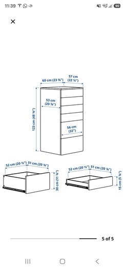 Ikea Smastad/Platsa Chest of Drawers