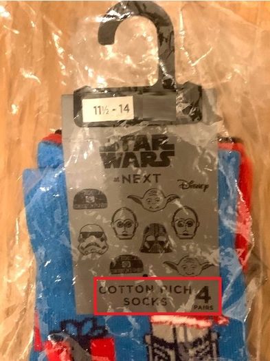 NEXT Star Wars Socks