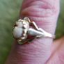 Vintage 9ct  Yellow Gold 375 Gold Oval Shell Cameo Ring 1,4g size O Image 5