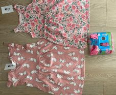 H&M dresses and pyjamas