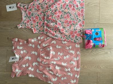 H&M dresses and pyjamas