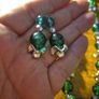 St Patrick's Day Style Necklace and and Earrings Set Image 4