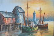 Original painting 20x25 cm oil on canvas unframed