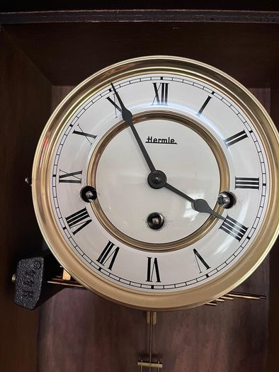 vintage wall clock Hermle Germany , not working