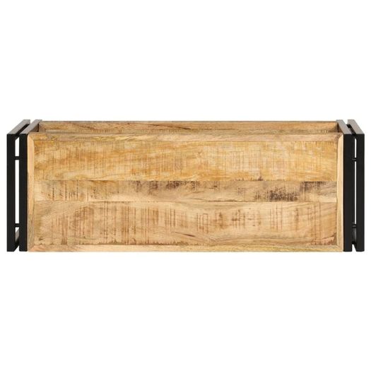 TV Cabinet 90x30x40 cm Solid Mango Wood