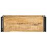 TV Cabinet 90x30x40 cm Solid Mango Wood Image 5