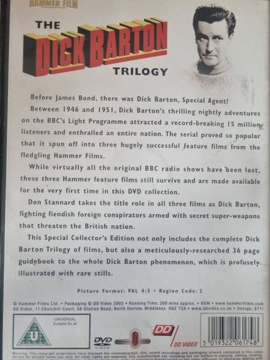 The Dick Barton Trilogy