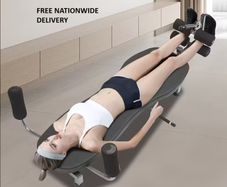 Adjustable Back Stretch Inversion Traction Decompression Bench Spine Therapy