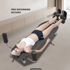 Adjustable Back Stretch Inversion Traction Decompression Bench Spine Therapy