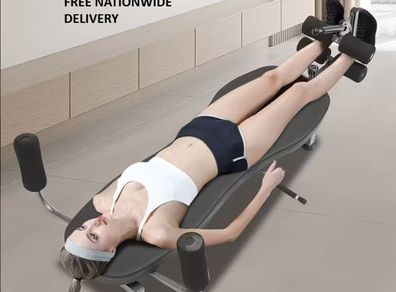 Adjustable Back Stretch Inversion Traction Decompression Bench Spine Therapy