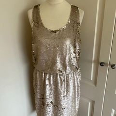Label Lab stunning gold dress - new - size 14