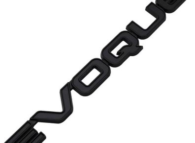 3d Metal Chrome Black Logo Evoque Emblem Car Letters Rear Trunk Badge Land Range Rover Evoque Stickers Accessories