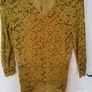 NEW - Gallery olive lace top UK 8 Image 4