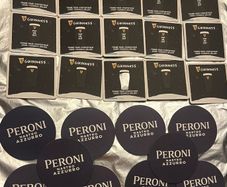 Guinness peroni asahi Beer Mats Coaster
