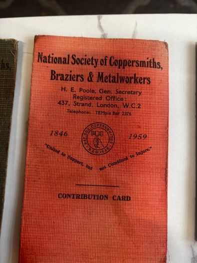 Selection of National Union Metal Workers books