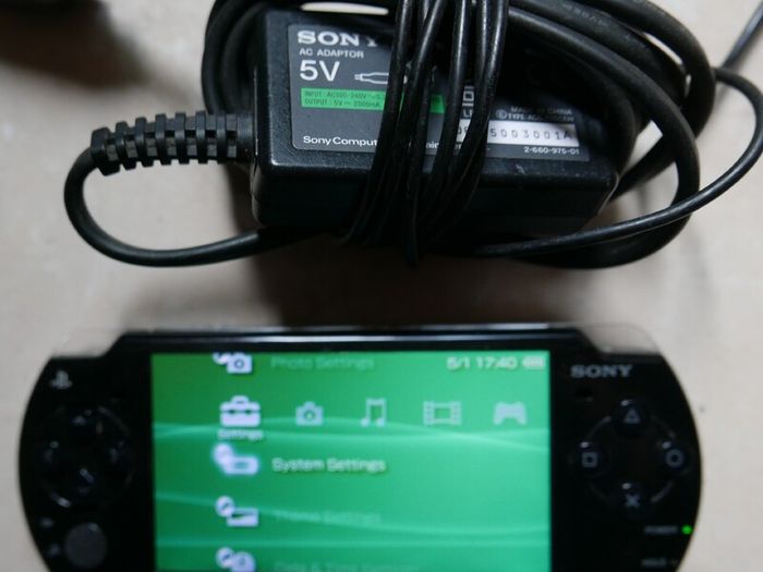 Sony PSP-3000 Black Console Tested Working