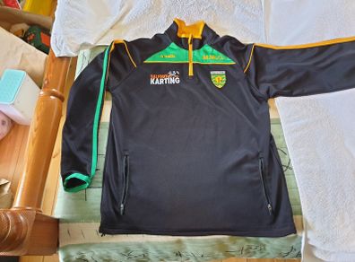 Donegal Gaelic Football Half Zip Top 2014 to 2015 Children 13 to 14 Years Old GAA