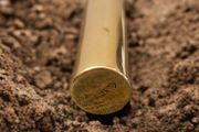 Original 1914 WWI British Army Brass Rifle Oiler - Lee Enfield - Marked