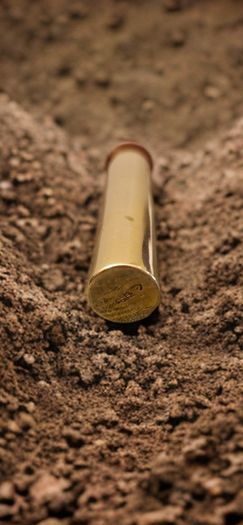 Original 1914 WWI British Army Brass Rifle Oiler - Lee Enfield - Marked