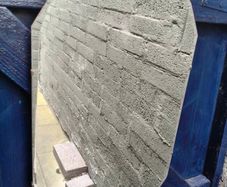 Vintage Bevelled mirror on chain